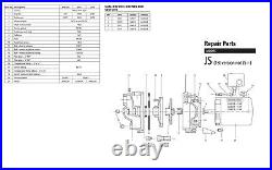 Goulds JS05KIT Repair Rebuild Kit for Goulds JS05 Shallow Water Well Jet Pump