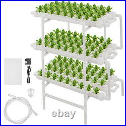 Hydroponic Grow Kit 12 Pipes 3 Layers 108 Plant Sites Melons Hybrid Nutritious