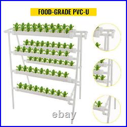 Hydroponic Site Grow Kit 72 Sites Ladder-type Plant System Vegetable Garden Tool