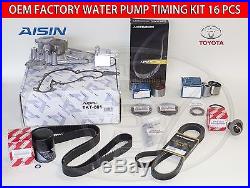 Lexus Lx470 98 Thru 05 Oem Complete Water Pump Timing Kit Pump Belt