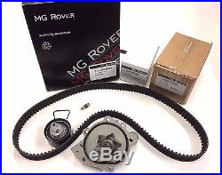 Mgtf / Mgf Cambelt / Timing Belt Kit Auto Tensioner Inc Water Pump Genuine Mg