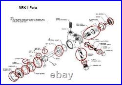 Miller Water Cooler Procon Pump Repair Kit with Strainer MRK-1