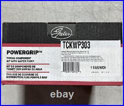 NEW Gates TCKWP303 PowerGrip Premium OE Timing Belt Component Kit withWater Pump