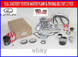 New Genuine Toyota Tundra Full Oem Water Pump Timing Belt Kit 4.7l V8 Eng