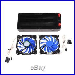 PC Liquid Water Cooling System Kit Radiator Pump Reservoir CPU GPU HeatSink High