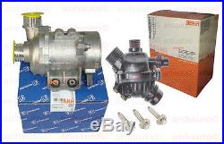 Pierburg Electric Engine Water Pump & BEHR Thermostat & 3-Bolt kit BMW