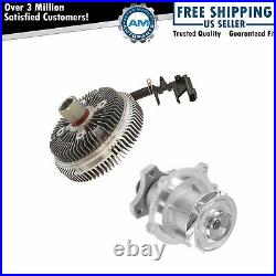 Radiator Cooling Fan Clutch & Water Pump Kit for Chevy GMC Buick SUV 4.2 New