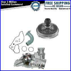 Radiator Cooling Fan Clutch & Water Pump Kit for Ford 7.3L Turbo Diesel New