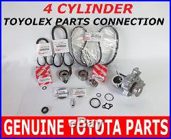 Toyota Timing Belt Kit Water Pump 2.0 2.2 Oem Factory Genuine Parts