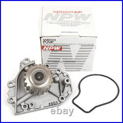 Timing Belt Kit NPW Water Pump Cover Gasket for 96-01 Honda Acura B18B1 B20B4