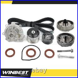 Timing Belt Kit VVT Water Pump fit 10-18 Chevrolet Aveo Sonic Cruze 1.6L 1.8L