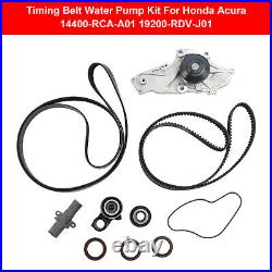 Timing Belt Water Pump Kit For Honda Acura 14400-RCA-A01 19200-RDV-J01