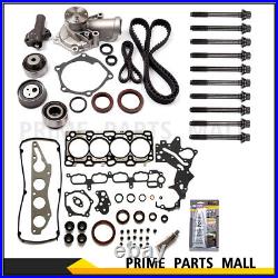 Timing Belt Water Pump Kit Head Gasket Set For 04 Mitsubishi Lancer 2.4L I4 SOHC