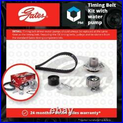 Timing Belt & Water Pump Kit fits VAUXHALL Set Gates Genuine Quality Guaranteed