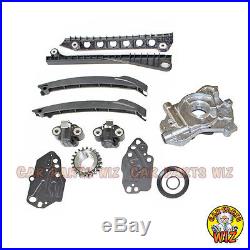 Timing Chain Cam Phasers Kit Water Oil Pump Fits 04-06 Ford 5.4L V8 SOHC 24v