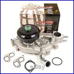 Timing Chain Kit Cover Gasket Water Oil Pump Fit 03-06 Cadillac GMC 4.8 5.3 6.0