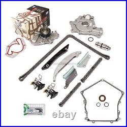 Timing Chain Kit Cover Gasket Water Pump Oil Pump Fit 09-10 Chrysler Dodge 2.7