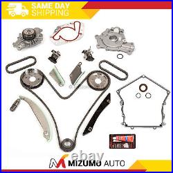 Timing Chain Kit Cover Gasket Water Pump Oil Pump Fit 2008 Dodge Chrysler 2.7L