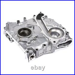 Timing Chain Kit Cover Water Oil Pump Fit 95-04 Toyota Tacoma 2.4 2RZFE
