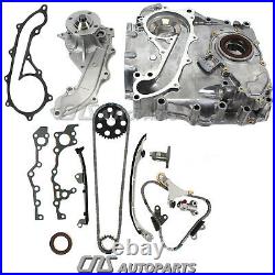 Timing Chain Kit Cover Water Oil Pump Fits 94-04 Toyota Tacoma 2.7L 3RZFE