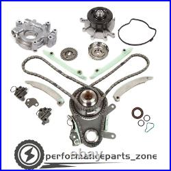 Timing Chain Kit Kit for 07-13 Dodge Jeep Ram 4.7L V8 SOHC + Water Pump Oil Pump