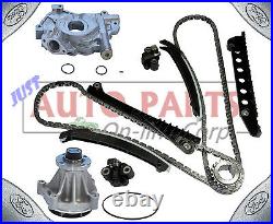 Timing Chain Kit + Oil Pump +genuine Original Water Pump For Ford F150-350 5.4l