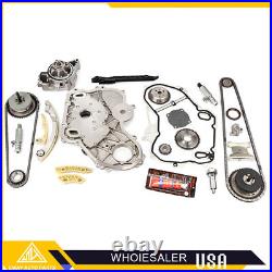 Timing Chain Kit + Oil & Water Pump For Chevrolet Equinox Buick GMC L4 2.0L 2.4L