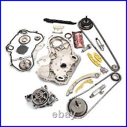 Timing Chain Kit + Oil & Water Pump For Chevrolet Equinox Buick GMC L4 2.0L 2.4L