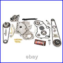 Timing Chain Kit + Oil & Water Pump For Chevrolet Equinox Buick GMC L4 2.0L 2.4L