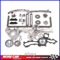 Timing Chain Kit Oil Water Pump for 2003-2015 Toyota Tacoma 4Runner Tundra 4.0L