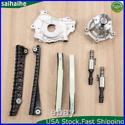 Timing Chain Kit Oil Water Pump with Gaskets For Ford F150 Lincoln 5.4L 3V ONLY