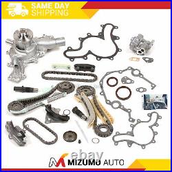 Timing Chain Kit Timing Cover Gaskets Oil Water Pump Fit 97-11 Ford 4.0 SOHC V6