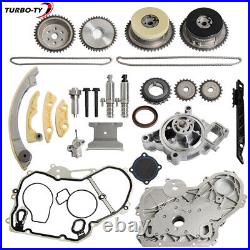 Timing Chain Kit VCT Selenoid Actuator Oil Pump & Water Pump For GM 2.4L Ecotec