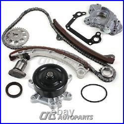 Timing Chain Kit Water, Oil Pump For 00-08 TOYOTA CHEVY PONTIAC 1.8L 1ZZFE VVT-i