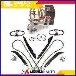 Timing Chain Kit Water Pump Fit 11-14 Ford F150 Mustang 5.0L 4-Bolt Pulley