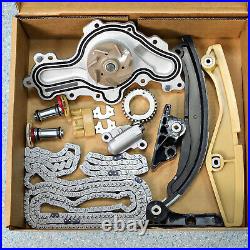 Timing Chain Kit Water Pump Fit 13-17 Ford Edge Taurus Lincoln MKS MKX 3.5 3.7L