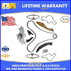 Timing Chain Kit Water Pump For 13-17 Ford Edge Taurus Lincoln MKX MKS 3.5 3.7L