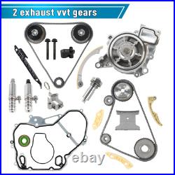 Timing Chain Kit Water Pump, Head Gasket Set for 2011-2017 GM Buick Equinox 2.4L