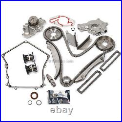 Timing Chain Kit Water Pump Oil Pump Cover Gasket Fit 02-06 Dodge Chrysler 2.7