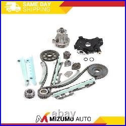 Timing Chain Kit Water Pump Oil Pump Fit 97-02 Ford Lincoln Mercury 4.6