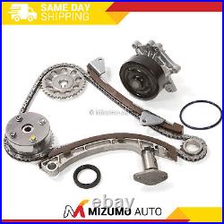 Timing Chain Kit Water Pump VVT Gear Fit 00-08 Pontiac Chevrolet Toyota 1.8L