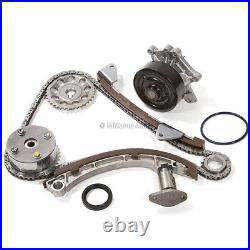 Timing Chain Kit Water Pump VVT Gear Fit 00-08 Pontiac Chevrolet Toyota 1.8L