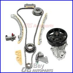 Timing Chain Kit and Water Pump Fits 06-11 Honda Civic SI 2.0L L4 DOHC K20Z3