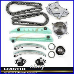 Timing Chain+Water+Oil Pump Kit witho Cam Gears FOR 98-02 FORD 4.6L SOHC V8 F-250