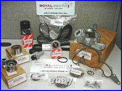 Toyota Land Cruiser Timing Belt Water Pump Tensioner Idler Pulley Kit Genuine OE