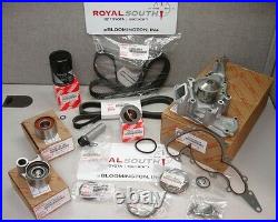 Toyota Sequoia 01-04 Timing Belt Water Pump Tensioner Idler Pulley Kit Genuine