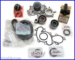 Toyota V6 Trucks TIMING BELT+WATER PUMP KIT with Hydraulic Ten Genuine +OE Parts