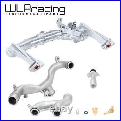 Upgraded Coolant Water Pump Pipe System Kit For Jaguar XF XJ Land Rover LR4 3.0L