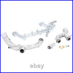 Upgraded Coolant Water Pump Pipe System Kit For Jaguar XF XJ Land Rover LR4 3.0L