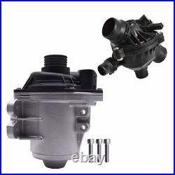 Water Pump Kit Thermostat For 08-17 BMW X1 X3 X4 X5 X6 135I 335I 335XI 535I 640I